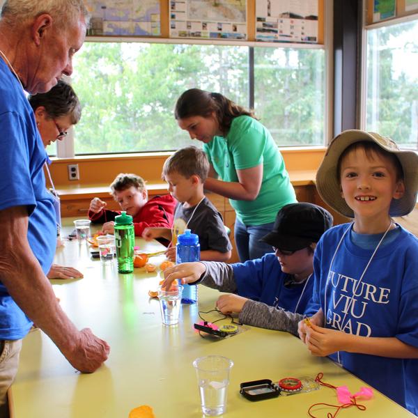 Creating their own compasses.