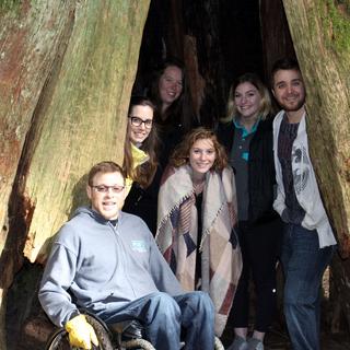 The team at Cathedral Grove.