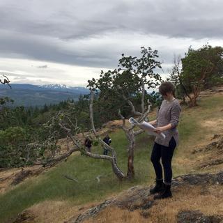 Mapping a GOE (photo by Caroline Joseffson).