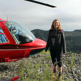 Enjoying our lunch spot.