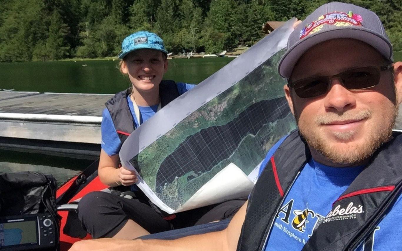 Bathymetric Mapping on Cameron Lake 1